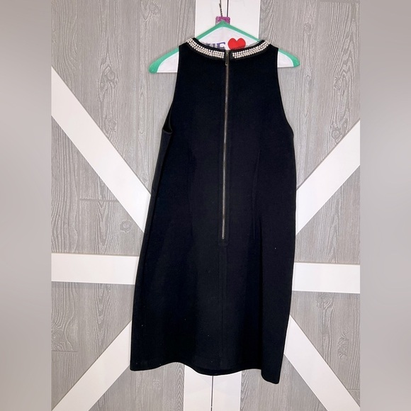 271. LOFT Sleeveless Sheath Dress with Pearl Neckline Size 6 - Picture 3 of 4